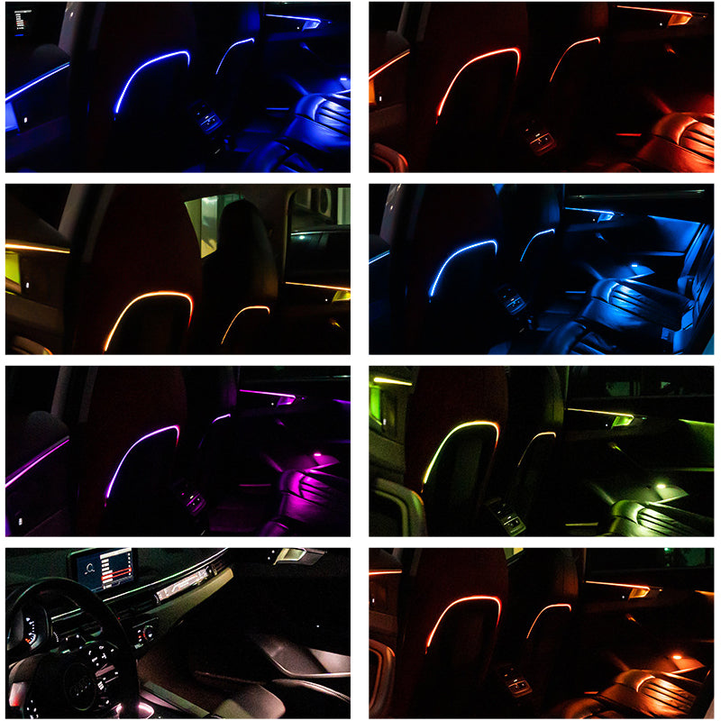 Neon-lysstrimmel til Bil