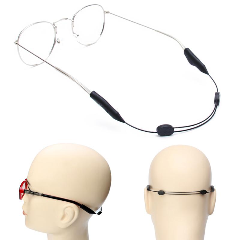 Justerbar sklisikker brillesnor (2 deler)