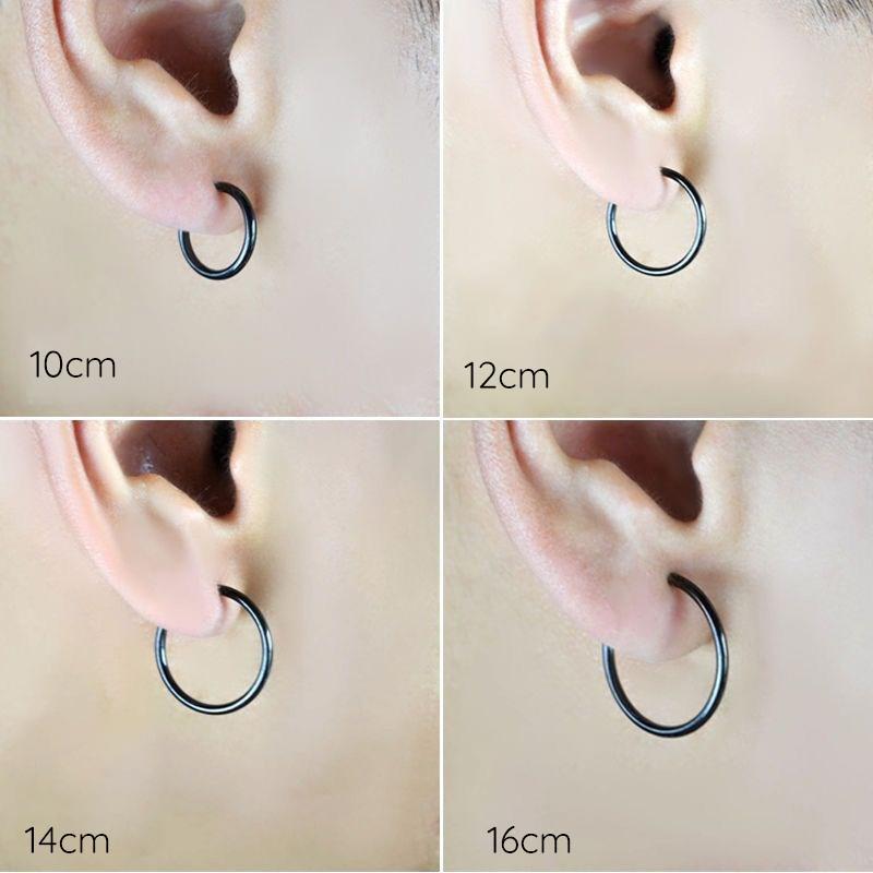 Uttrekkbare øreringer - Ingen behov for piercing