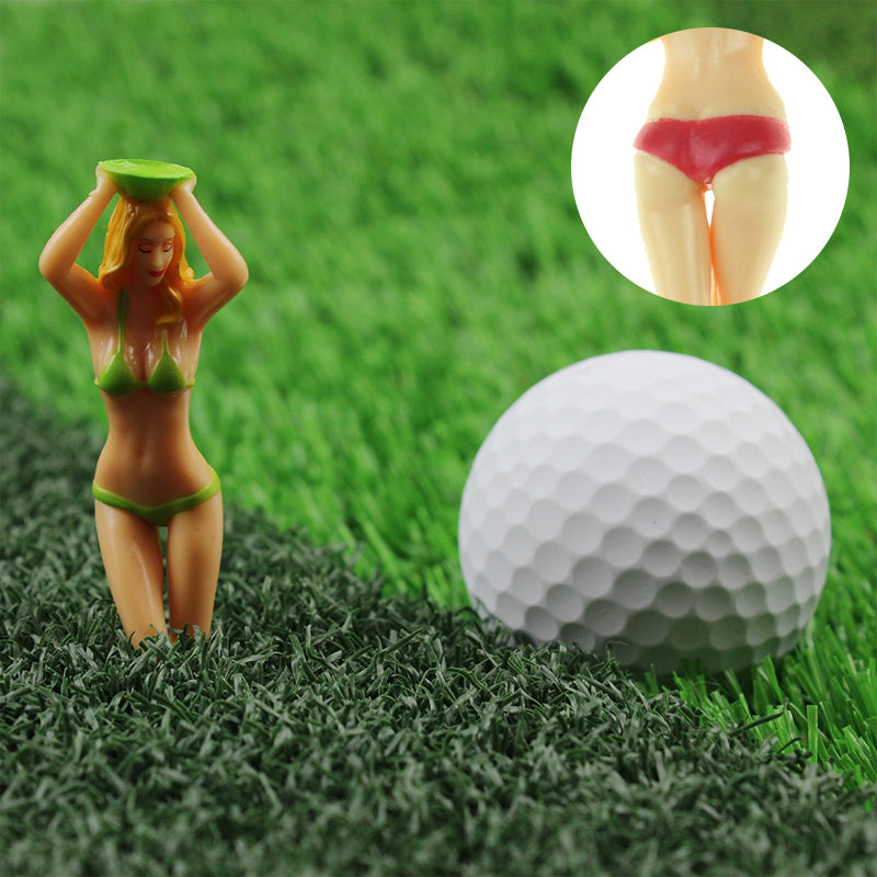 Funny Bikini Girls Golf Tee (6 stk)