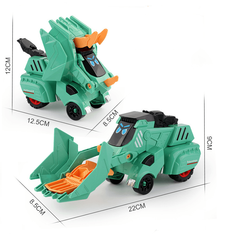 Dinosaur lekebil med transformasjons-funksjon