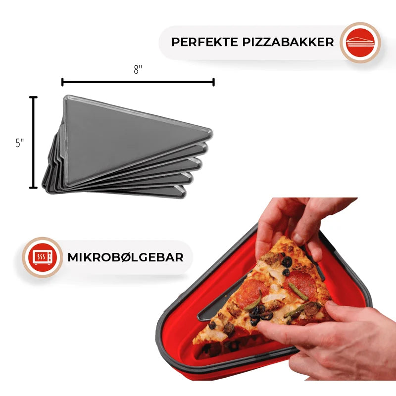 Sammenleggbar Pizza Lufttett beholder
