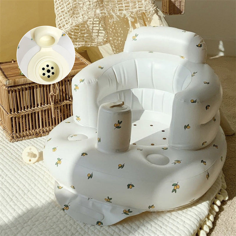 Manuell oppblåsbar babysofa