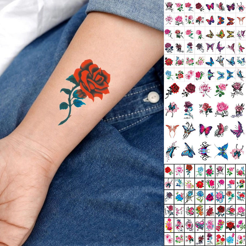 Trendy 3D-tatoverings klistremerker