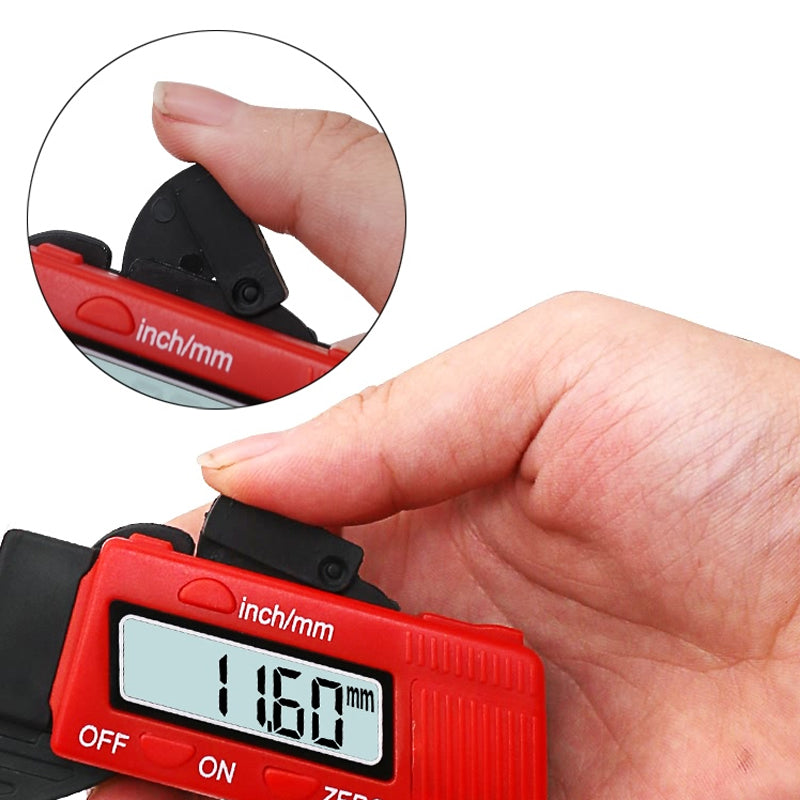 Verktøy med klokken digitalt mikrometer