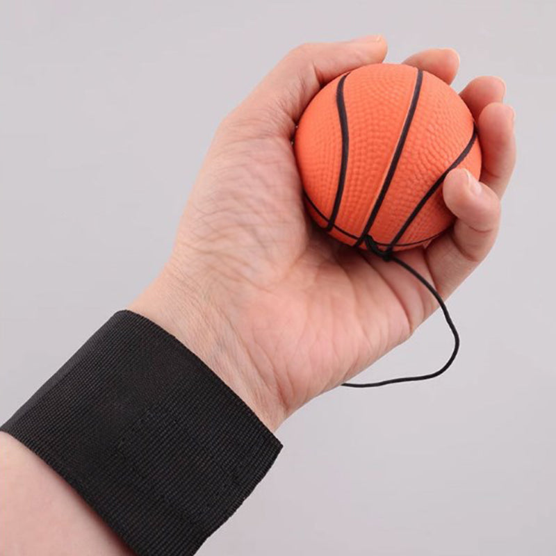 Reboundball med armbånd