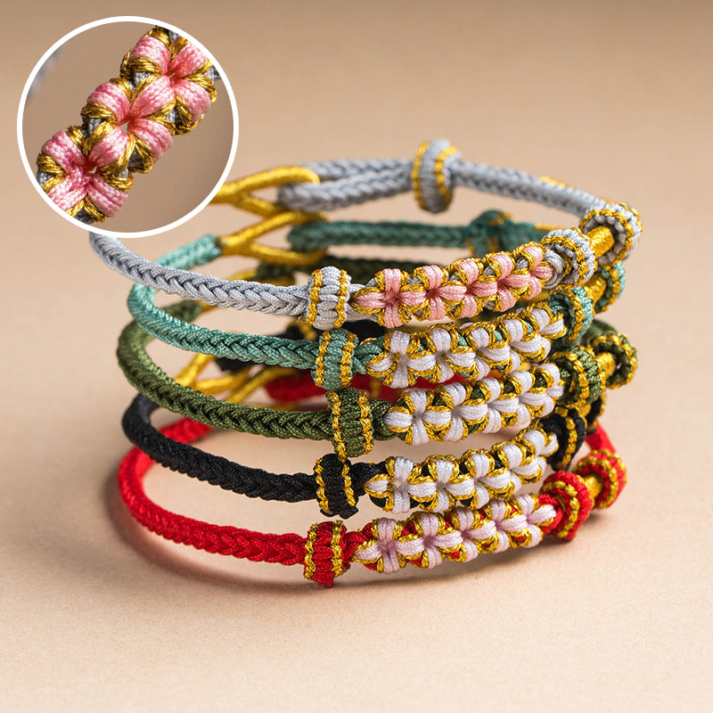 Peach Blossom Knot Armbånd