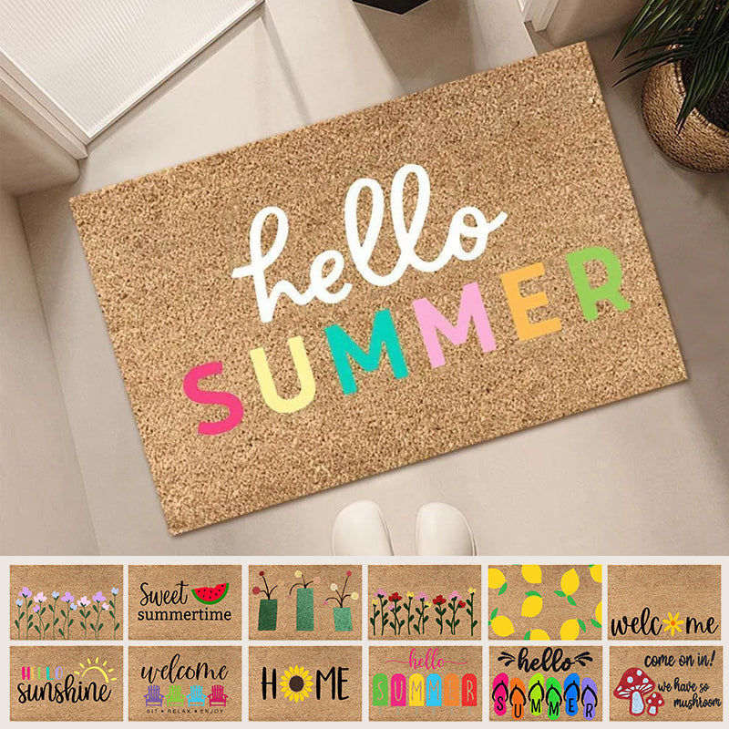 Hei sommerdørmatte (flere alternativer)