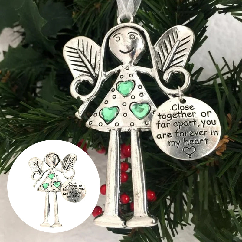 Vakre venner for alltid  - Angel Ornament Julegave