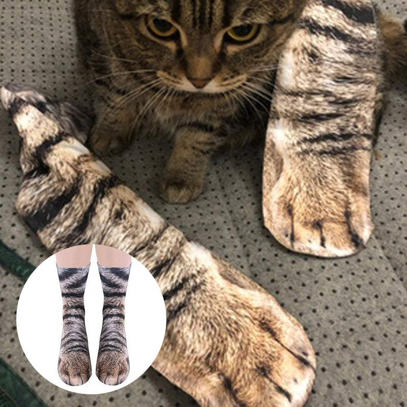 Flurry 3D Animal Paw Sokker-[ONE SIZE FITS ALL]