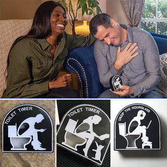 Toalett Shape Timeglass Timer