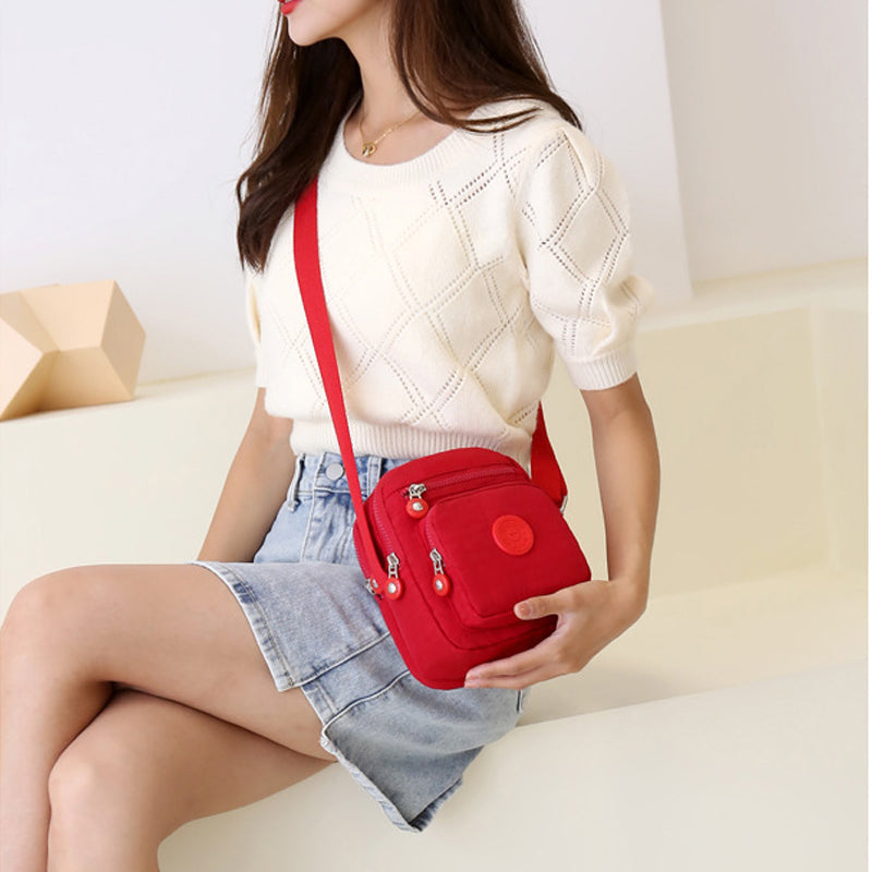 Multilayer Ladies Messenger Bag