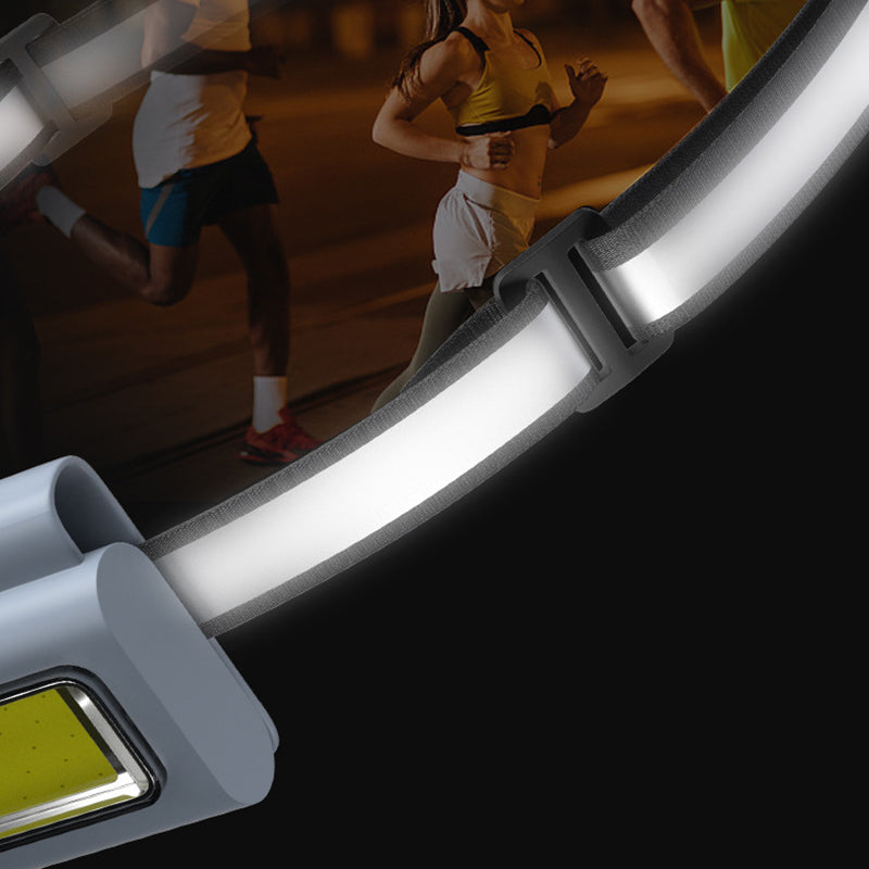 LED-lys med magnetisk klesklype