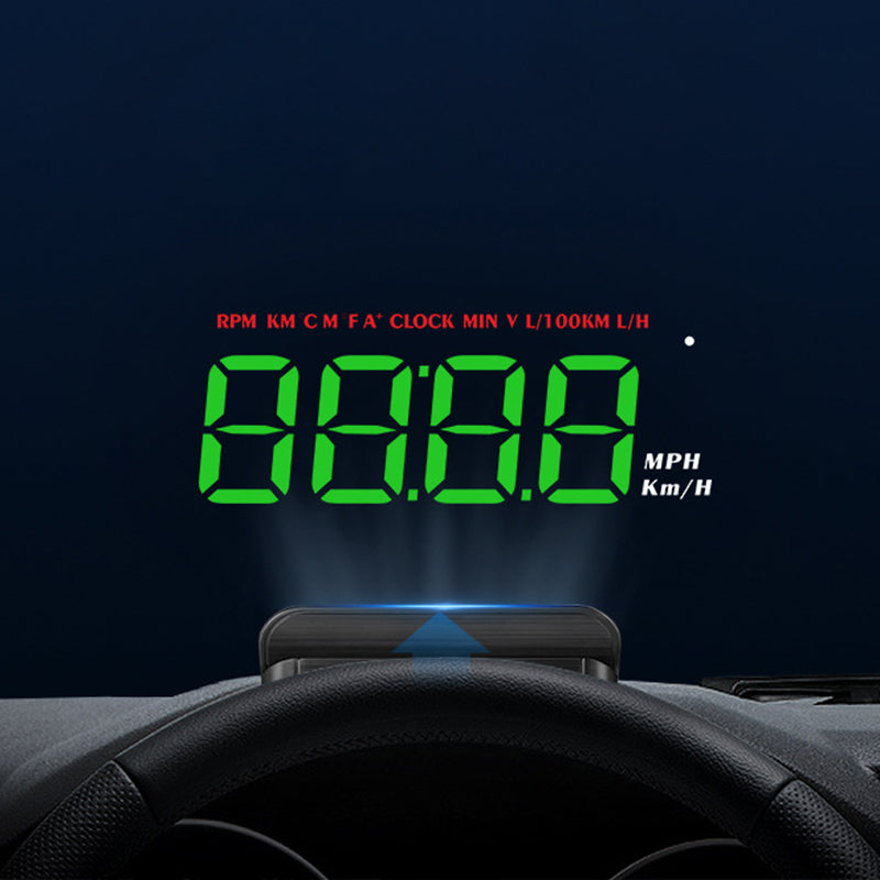 Multifunksjonelt bærbart hastighetsmåler for kjøretøy