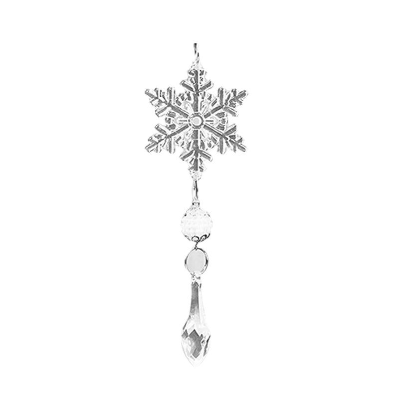 Krystall Christmas Snowflake Ornamenter