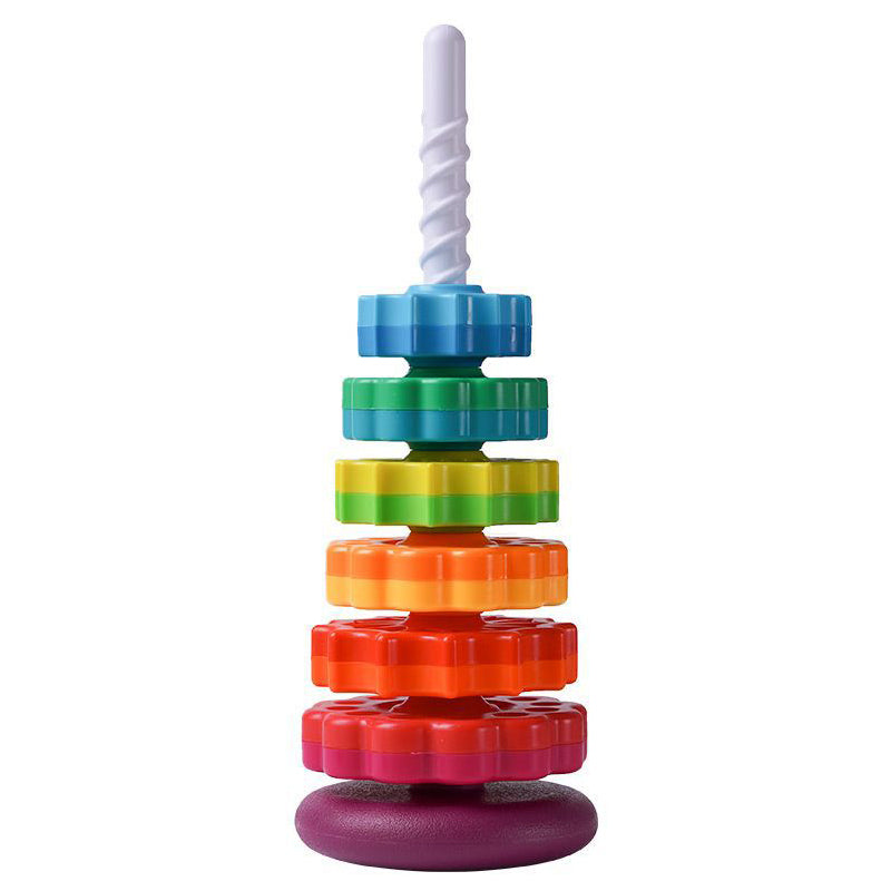 Regnbue-roterende leketøy