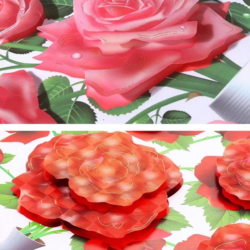 Gjør det selv 3D-klistremerker med plantevase design