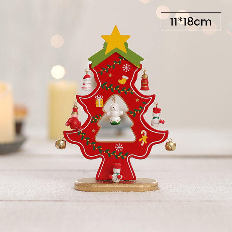 DIY Mini juletresett i tre