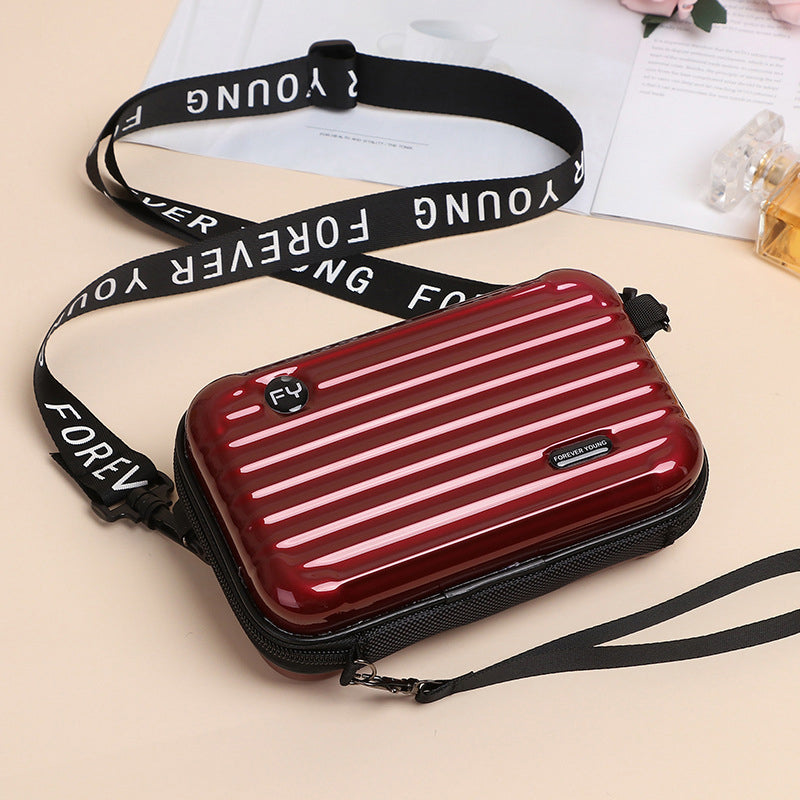 Mini koffert Crossbody-veske