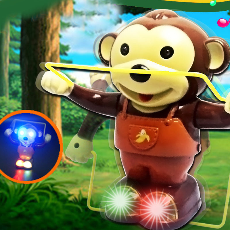 Lyn og musikalsk dansende pingvinleke