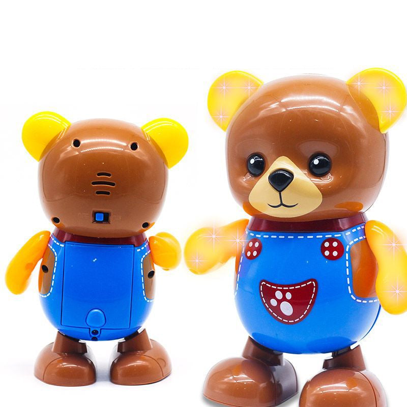 Lyn og musikalsk dansende pingvinleke